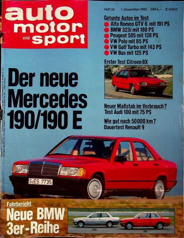 Deckblatt Auto Motor und Sport (23/1982)